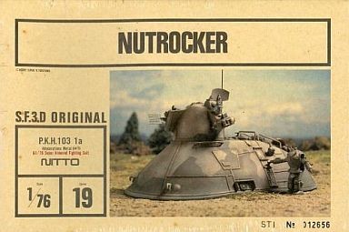 Nutrocker, Maschinen Krieger, Nitto, Model Kit, 1/76, 4539523251393