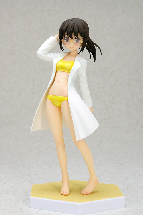 Shiguma Rika (Swimsuit), Boku Wa Tomodachi Ga Sukunai, Wave, Pre-Painted, 1/10, 4943209551965