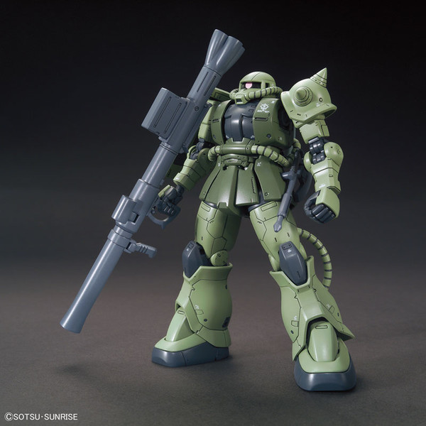 MS-06C Zaku II Type C/Type C-5, Kidou Senshi Gundam: The Origin, Bandai, Model Kit, 1/144