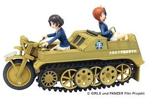 Akiyama Yukari, Nishizumi Miho, Girls Und Panzer Der Film, Platz, Model Kit, 1/35