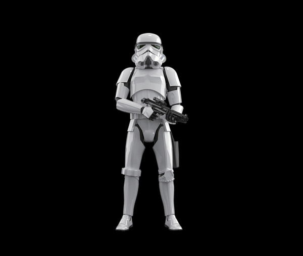 Stormtrooper, Star Wars, Bandai, Model Kit, 1/6