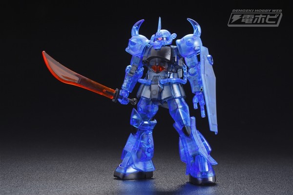 MS-07B Gouf (Revive, Clear color), Kidou Senshi Gundam, Bandai, Model Kit, 1/144