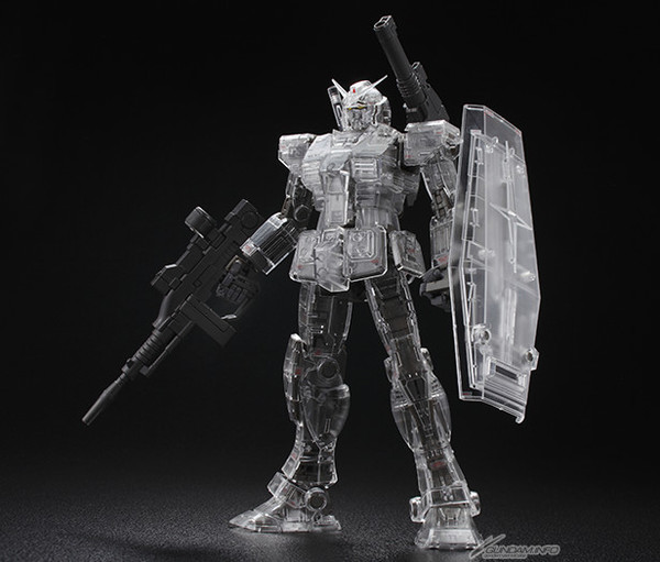 RX-78-02 Gundam (Mechanical Clear), Kidou Senshi Gundam: The Origin, Bandai, Model Kit, 1/100