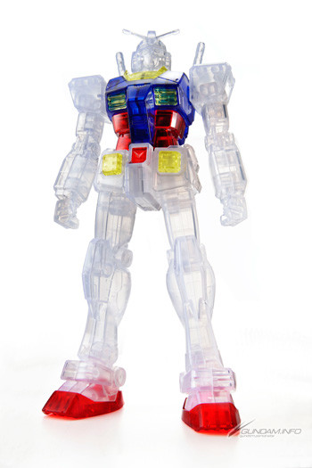 RX-78-2 Gundam (Clear color), Kidou Senshi Gundam, Bandai, Model Kit, 1/144