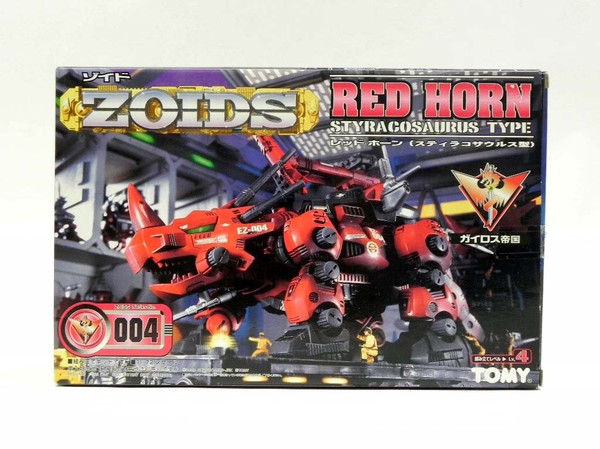 EZ-004 Red Horn (New Japanese Release (NJR)), Zoids, Takara Tomy, Model Kit