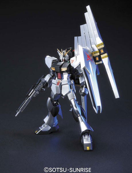 RX-93 v Gundam (Metallic Coating), Kidou Senshi Gundam: Char's Counterattack, Bandai, Model Kit, 1/144