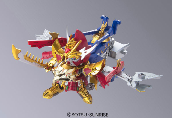 Gurensou Sousou Gundam (Shin), SD Gundam Sangokuden Brave Battle Warriors, Bandai, Model Kit