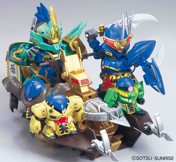 Kannei Kampfer, Ryomou Dijeh (Shin), SD Gundam Sangokuden Brave Battle Warriors, Bandai, Model Kit