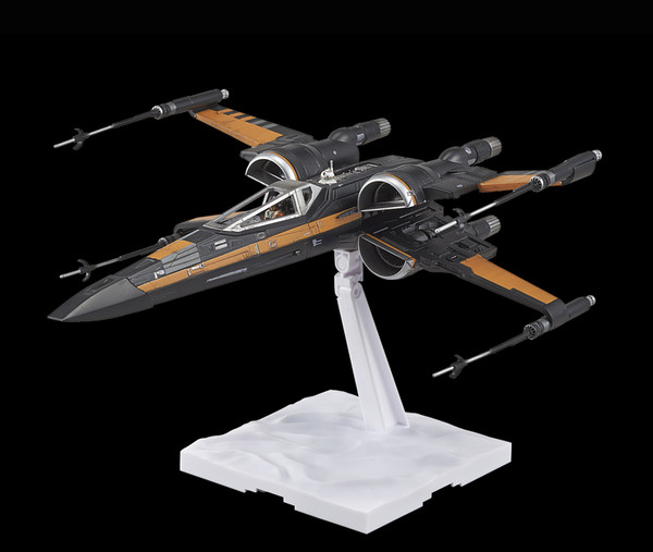 Poe's X-Wing Fighter, Star Wars, Star Wars: The Force Awakens, Bandai, Model Kit, 1/72, 4549660105008