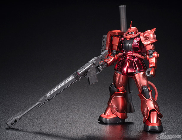 MS-06S Char Aznable's Zaku II Commander Type (Metallic), Kidou Senshi Gundam: The Origin, Bandai, Model Kit, 1/144