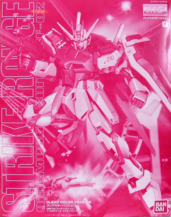 MBF-02 Strike Rouge, MBF-02+AQM/E-X01 Aile Strike Rouge (Clear Color), Kidou Senshi Gundam SEED, Bandai, Model Kit, 1/100