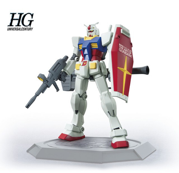 RX-78-2 Gundam (Revive, G35th Base), Kidou Senshi Gundam, Bandai, Model Kit, 1/144