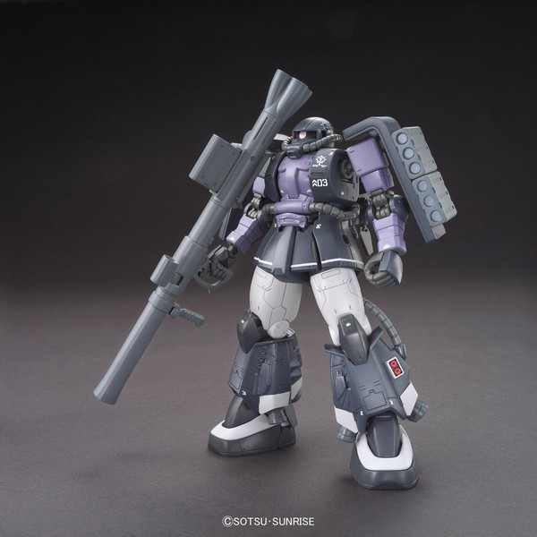 MS-06R-1A Zaku II High Mobility Type (Black Tri-Stars) (Gaia/Mash), Kidou Senshi Gundam: The Origin, Kidou Senshi Gundam: The Origin: Blue-eyed Casval, Bandai, Model Kit, 1/144