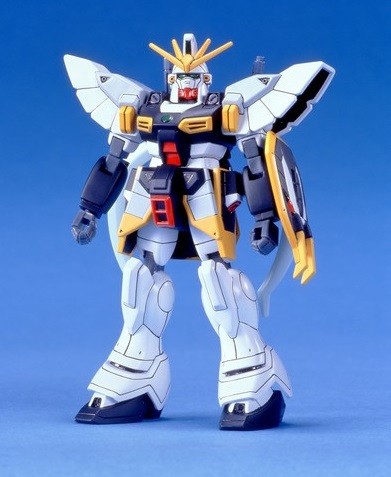 XXXG-01SR Gundam Sandrock (With Figure), Shin Kidou Senki Gundam Wing, Bandai, Model Kit, 1/144