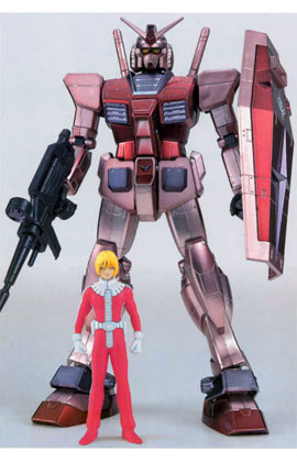 RX-78/C.A. Gundam Char Aznable Custom (1.0), Kidou Senshi Gundam: Gihren No Yabou, Zeon No Keifu, Bandai, Model Kit, 1/100