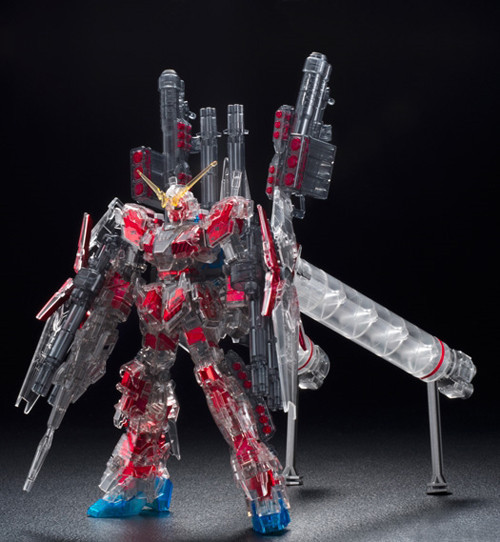 RX-0 Full Armor Unicorn Gundam (Red Coated frame/Mechanical Clear), Kidou Senshi Gundam UC, Bandai, Model Kit, 1/144