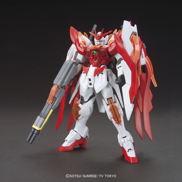XXXG-00W0CV Wing Gundam Zero Honoo, Gundam Build Fighters Honoo, Bandai, Model Kit, 1/144