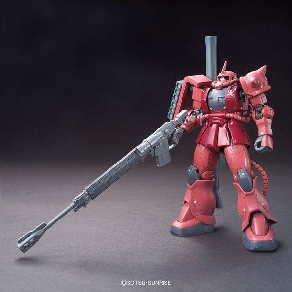 MS-06S Char Aznable's Zaku II Commander Type, Kidou Senshi Gundam: The Origin, Kidou Senshi Gundam: The Origin: Blue-eyed Casval, Bandai, Model Kit, 1/144