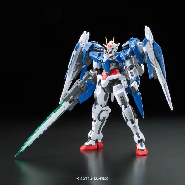 GN-0000 00 Gundam, GN-0000+GNR-010 00 Raiser, GNR-010 0 Raiser, Kidou Senshi Gundam 00, Bandai, Model Kit, 1/144