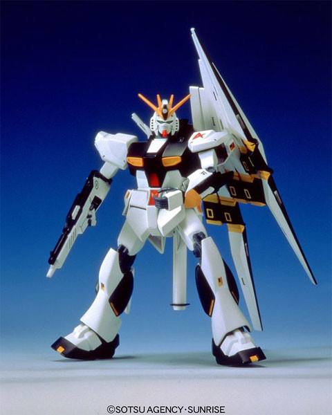 RX-93 v Gundam (Fin Funnel Equipment Type), Kidou Senshi Gundam: Char's Counterattack, Bandai, Model Kit, 1/144