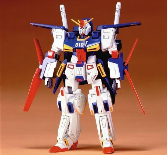 MSZ-010 ZZ Gundam, Kidou Senshi Gundam ZZ, Bandai, Model Kit, 1/144