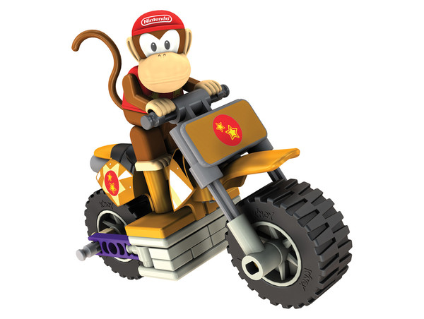 Diddy Kong (Diddy Kong Bike), Mario Kart Wii, K'NEX, Model Kit
