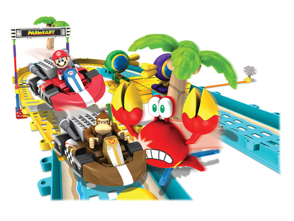 Donkey Kong, Gessoo, Kani-san, Mario (Mario and Donkey Kong Beach Race), Mario Kart Wii, K'NEX, Model Kit