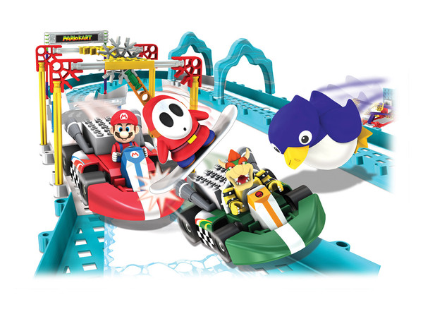 Daimao Koopa, Gessoo, Hey-Ho, Mario, Pengin (Mario and Bowser Ice Race), Mario Kart Wii, K'NEX, Model Kit