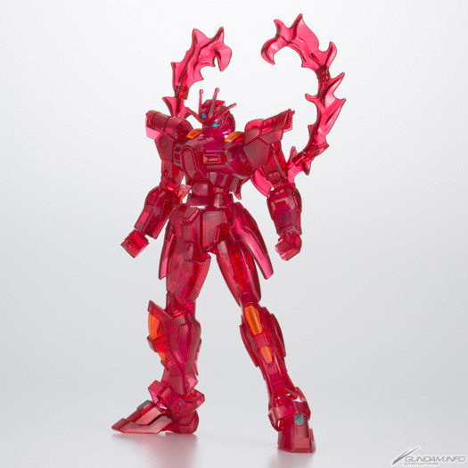 BG-011B Build Burning Gundam (Limited Red Clear), Gundam Build Fighters Try, Bandai, Model Kit, 1/144