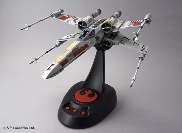 X-Wing Starfighter (Moving Edition), Star Wars, Bandai, Model Kit, 1/48