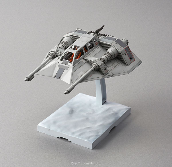 Snowspeeder, Star Wars, Bandai, Model Kit, 1/48