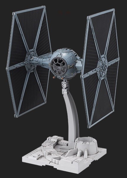 TIE Fighter, Star Wars, Bandai, Model Kit, 1/72, 4543112948700