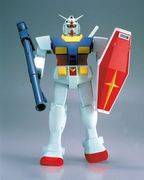 RX-78-2 Gundam, Kidou Senshi Gundam, Bandai, Model Kit, 1/60
