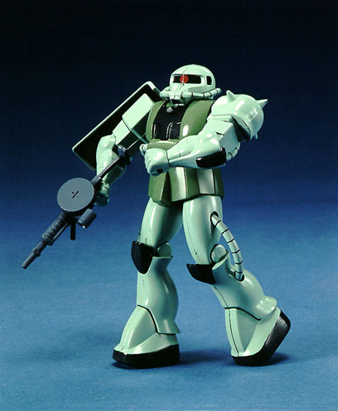 MS-06 Zaku II, Kidou Senshi Gundam, Bandai, Model Kit, 1/144