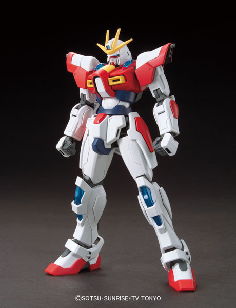 BG-011B Build Burning Gundam, Gundam Build Fighters Try, Bandai, Model Kit, 1/144