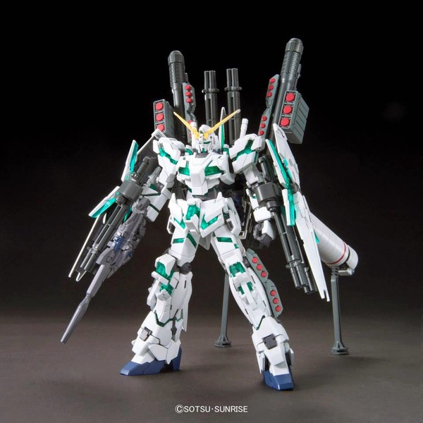 RX-0 Full Armor Unicorn Gundam (Destroy Mode), Kidou Senshi Gundam UC, Bandai, Model Kit, 1/144