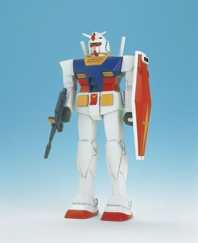 RX-78-2 Gundam, Kidou Senshi Gundam, Bandai, Model Kit, 1/144