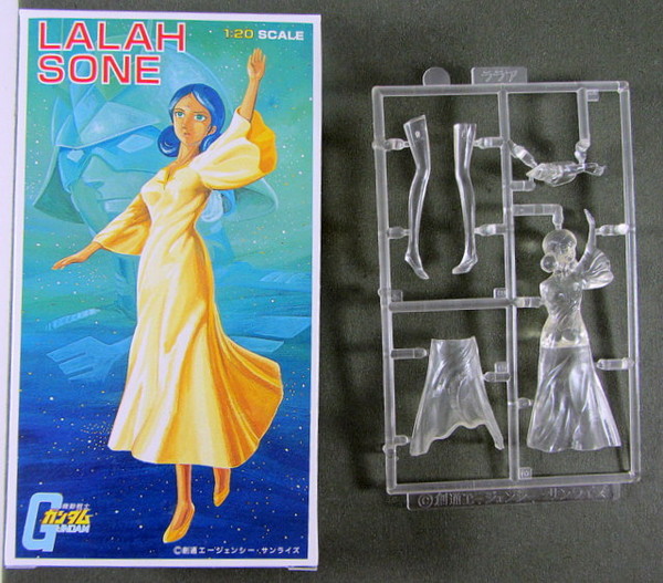 Lalah Sune (20th Anniversary Gundam Chara Colle Box), Kidou Senshi Gundam, Bandai, Model Kit, 1/20