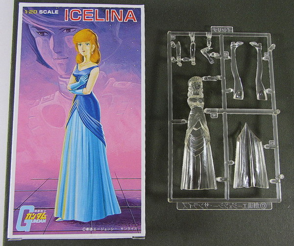Icelina Eschonbach (20th Anniversary Gundam Chara Colle Box), Kidou Senshi Gundam, Bandai, Model Kit, 1/20