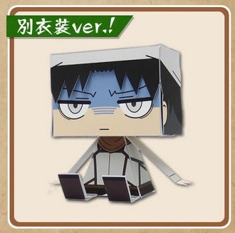 Levi (different outfit), Shingeki No Kyojin, Bandai, Model Kit