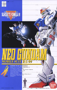 RX-99 Neo Gundam, Kidou Senshi Gundam Silhouette Formula 91 In UC 0123, Bandai, Model Kit, 1/100