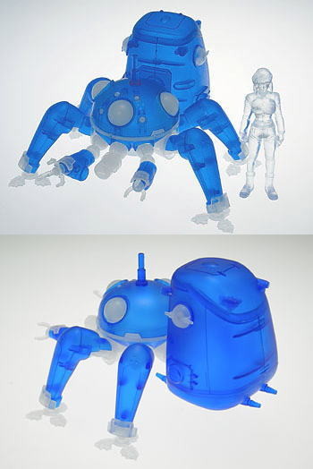 Kusanagi Motoko, Tachikoma (Translucent), Koukaku Kidotai S.A.C. 2nd GIG, Wave, Model Kit, 1/24