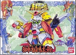 Shishi Gundam, SD Gundam BB Super Deformed, SD Sengokuden Tenka Touitsu Hen, Bandai, Model Kit