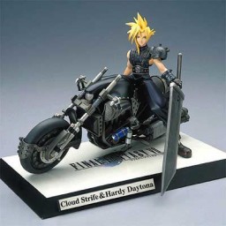 Cloud Strife (Hardy Daytona), Final Fantasy VII, Kotobukiya, Pre-Painted, 1/8, 4934054077724