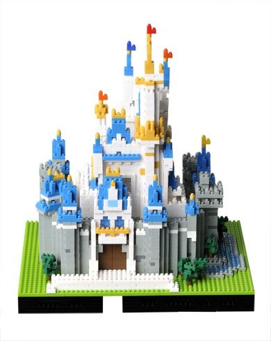 Deluxe Edition Cinderella Castle (30th Anniversary), Kawada, Model Kit