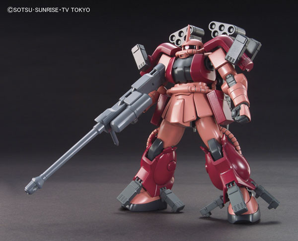 MS-06R-AB Zaku Amazing, Gundam Build Fighters, Bandai, Model Kit, 1/144