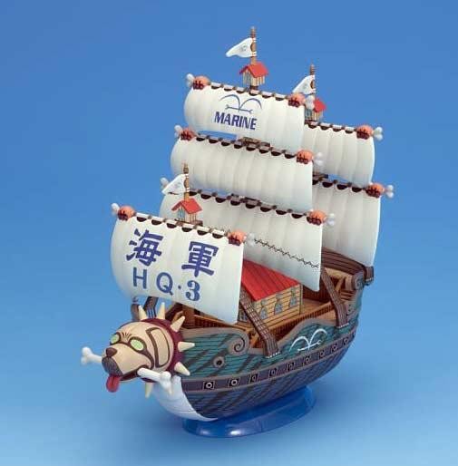 Monkey D. Garp's Ship, One Piece, Bandai, Model Kit, 4543112836618