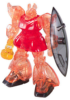 MS-14S (YMS-14) Gelgoog Commander Type (Clear Red), Kidou Senshi Gundam, Bandai, Nissin, Model Kit, 1/380