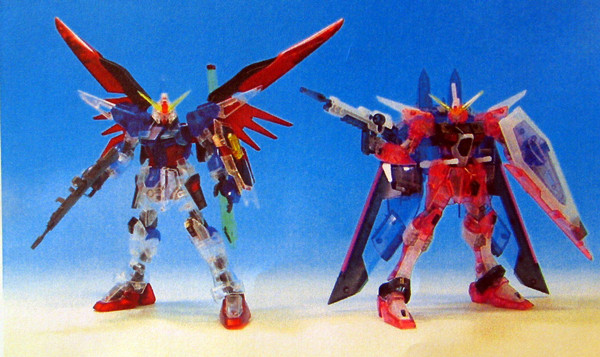 ZGMF-X42S Destiny Gundam (Clear Color), Kidou Senshi Gundam SEED Destiny, Bandai, Model Kit, 1/100