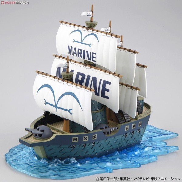 Navy Warship, One Piece, Bandai, Model Kit